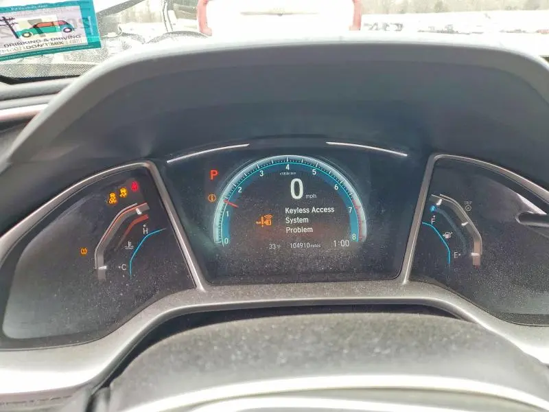 2017 HONDA CIVIC EX  