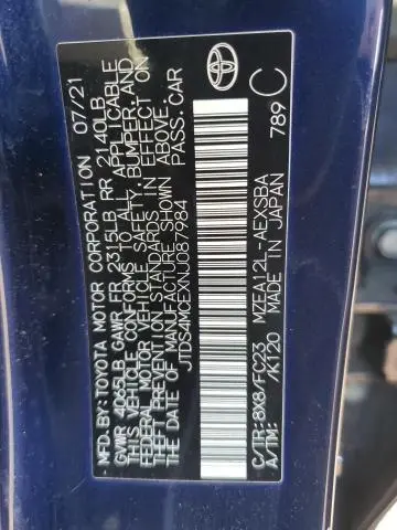 2022 TOYOTA COROLLA SE  