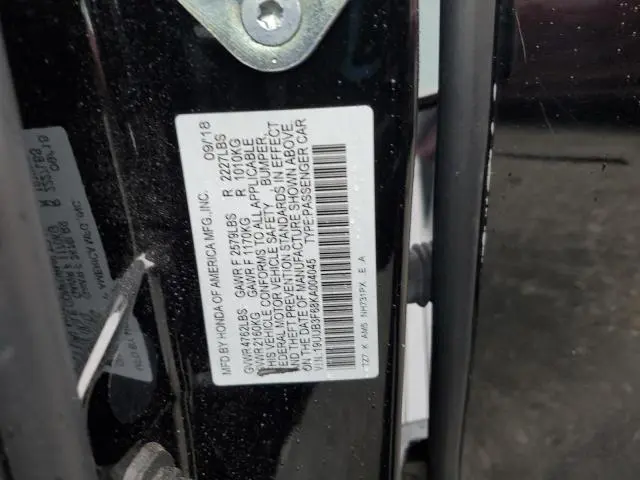 2019 ACURA TLX TECHNOLOGY  