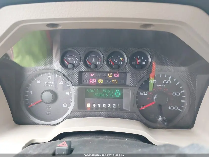 2010 FORD F-250 KING RANCH/LARIAT/XL/XLT