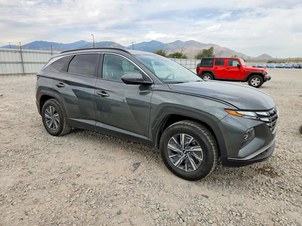 2022 HYUNDAI TUCSON BLUE  