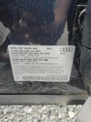 2018 AUDI Q5 PREMIUM PLUS  
