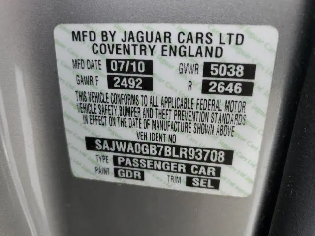 2011 JAGUAR XF PREMIUM  