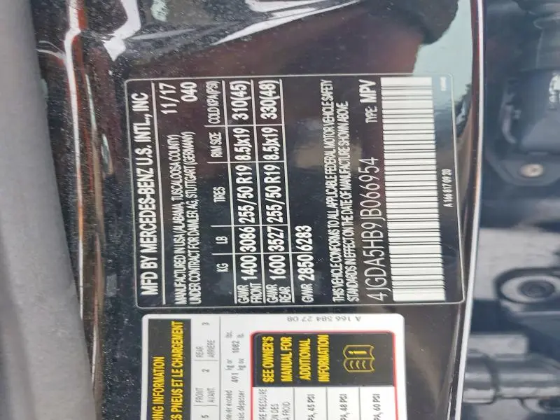 2018 MERCEDES-BENZ GLE 350 4MATIC  