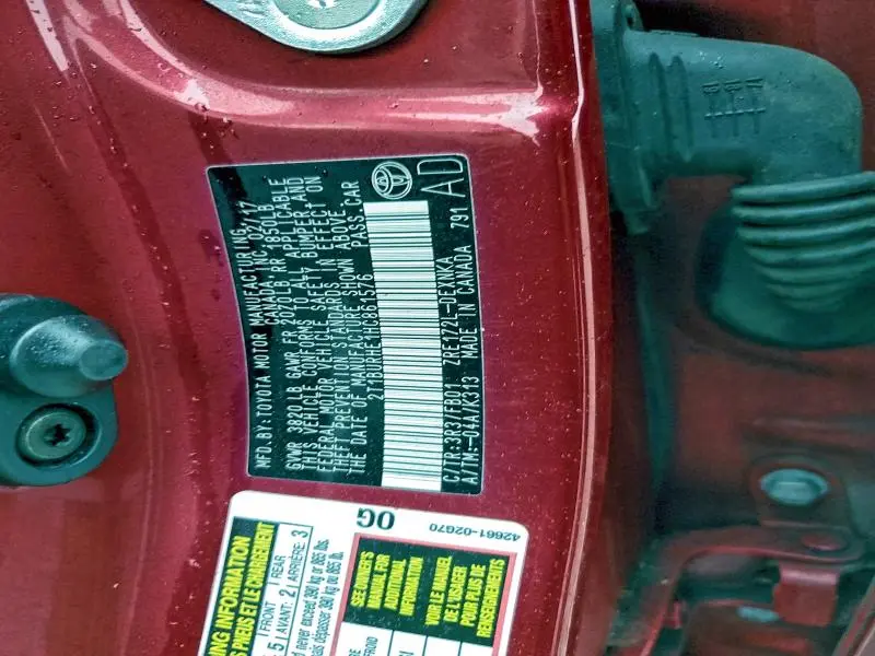 2017 TOYOTA COROLLA L  