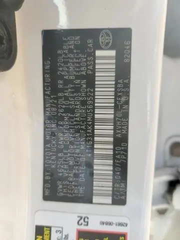 2021 TOYOTA CAMRY SE  