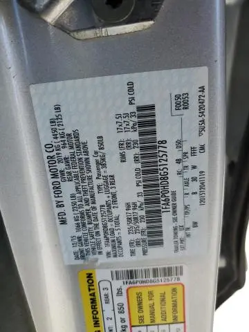 2016 FORD FUSION SE  