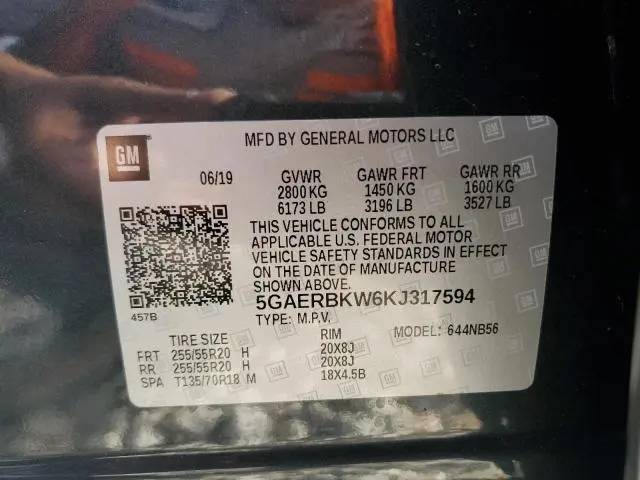 2019 BUICK ENCLAVE ESSENCE  