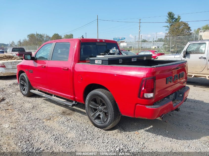 2017 RAM 1500 NIGHT  4X4 5'7 BOX