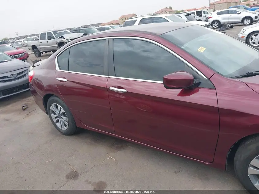2013 HONDA ACCORD LX