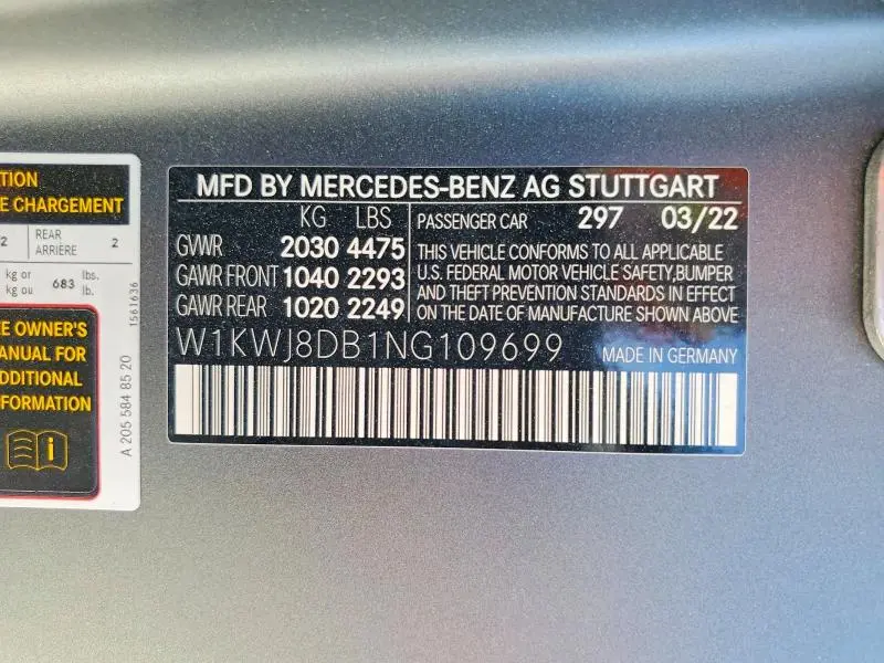 2022 MERCEDES-BENZ C 300  