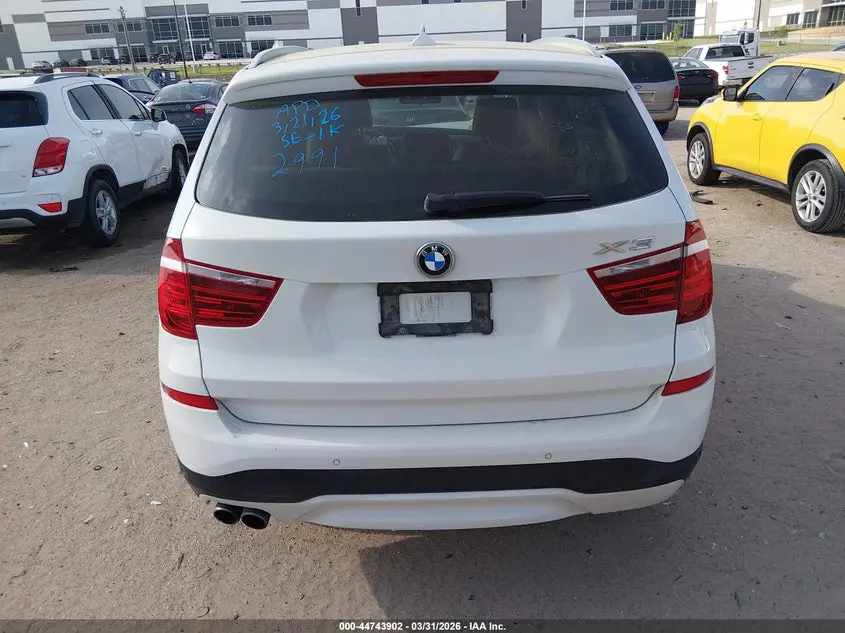 2016 BMW X3 SDRIVE28I