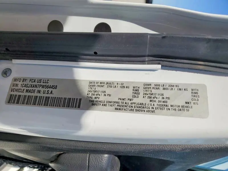 2023 JEEP WRANGLER SPORT  
