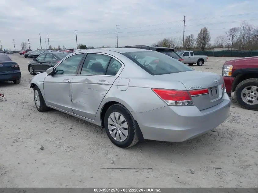 2012 HONDA ACCORD 2.4 LX