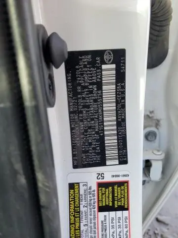 2021 TOYOTA CAMRY SE