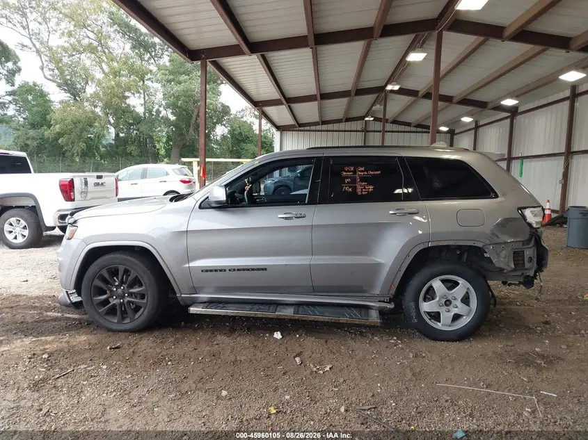 2018 JEEP GRAND CHEROKEE ALTITUDE 4X2