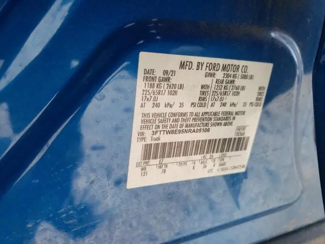 2022 FORD MAVERICK XL  