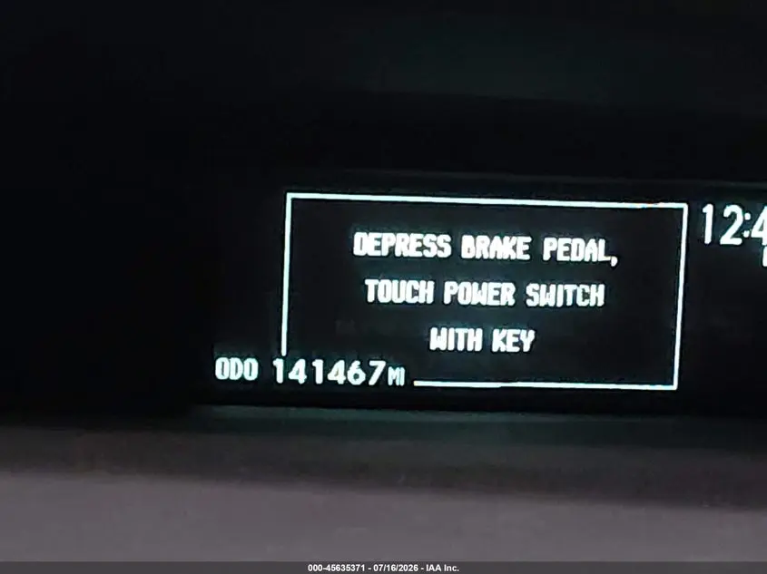 2012 TOYOTA PRIUS TWO