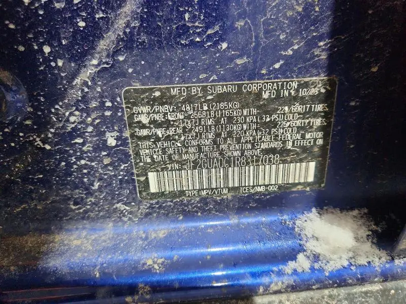 2024 SUBARU CROSSTREK PREMIUM  