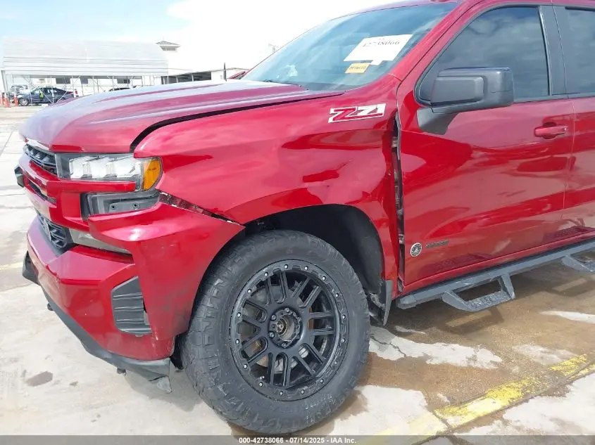 2021 CHEVROLET SILVERADO 1500 4WD  SHORT BED RST