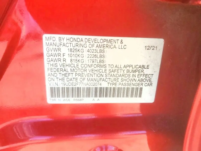 2022 ACURA ILX PREMIUM  