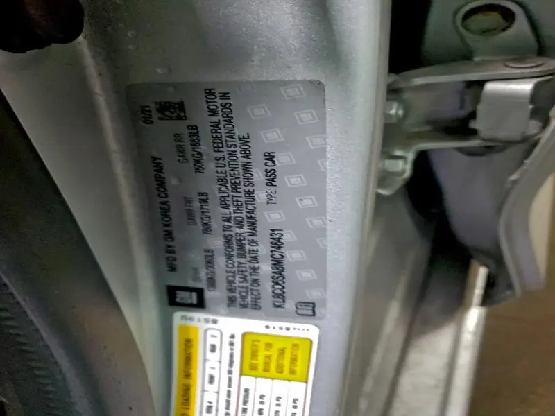 2021 CHEVROLET SPARK 1LT  