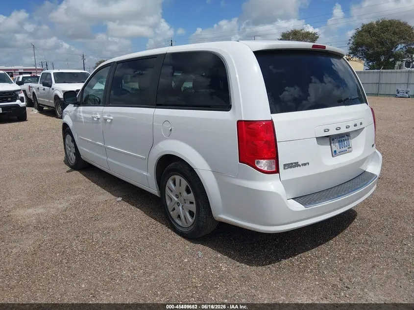 2017 DODGE GRAND CARAVAN SE