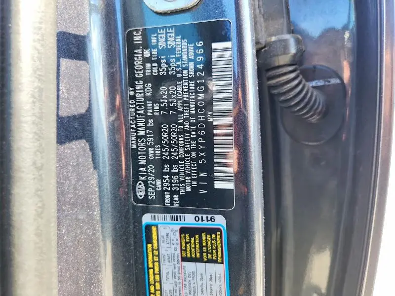 2021 KIA TELLURIDE S  