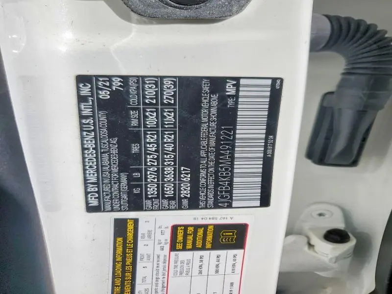 2021 MERCEDES-BENZ GLE 350 4MATIC  