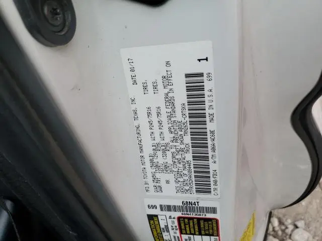 2017 TOYOTA TACOMA ACCESS CAB  