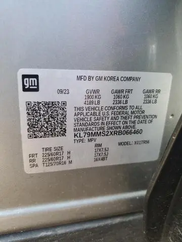 2024 CHEVROLET TRAILBLAZER LS  