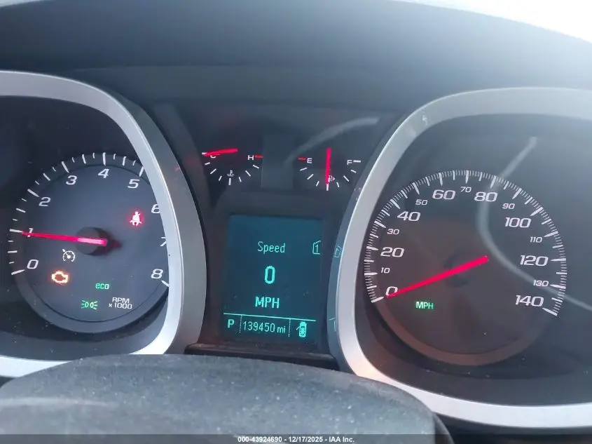 2012 CHEVROLET EQUINOX 2LT