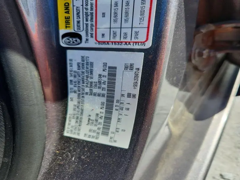 2014 FORD FIESTA SE  