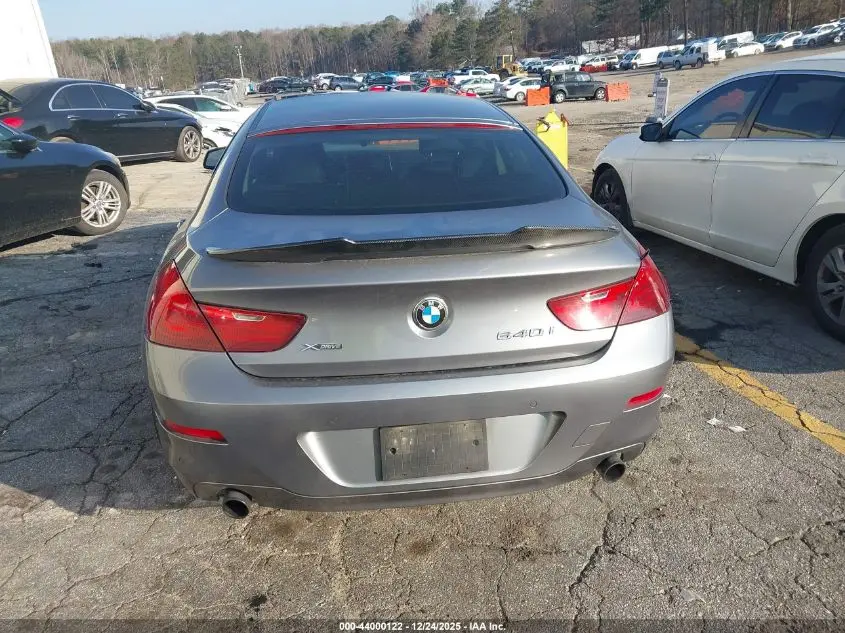 2015 BMW 640I GRAN COUPE XDRIVE