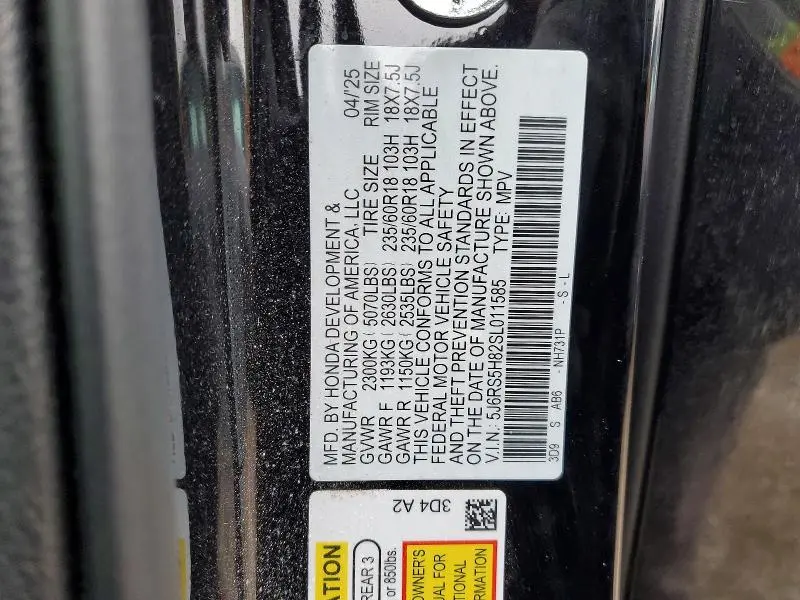 2025 HONDA CR-V SPORT-L  