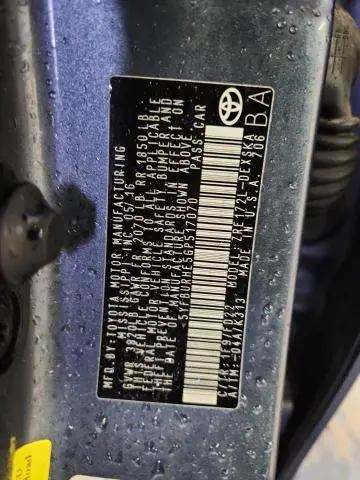 2016 TOYOTA COROLLA L  