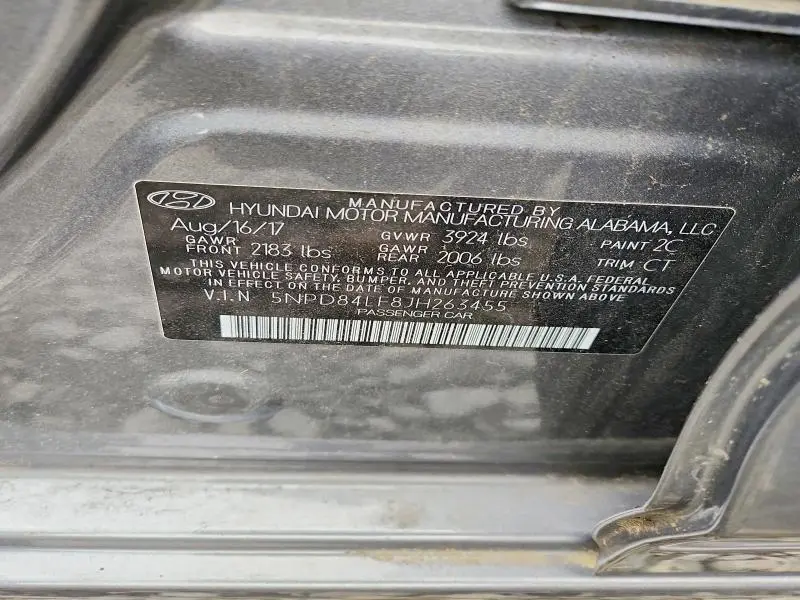 2018 HYUNDAI ELANTRA VALUE EDITION  