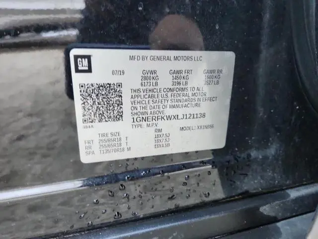 2020 CHEVROLET TRAVERSE LS  