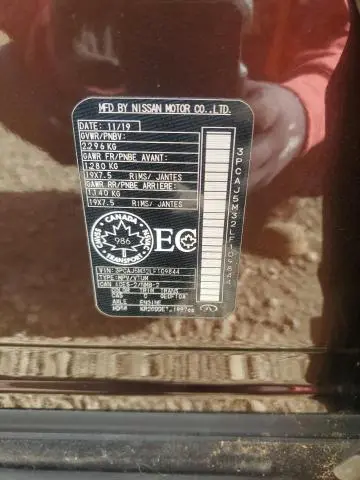 2020 INFINITI QX50 PURE  