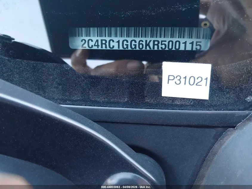 2019 CHRYSLER PACIFICA LIMITED