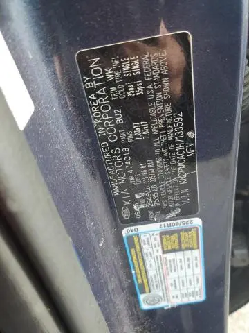 2017 KIA SPORTAGE LX  