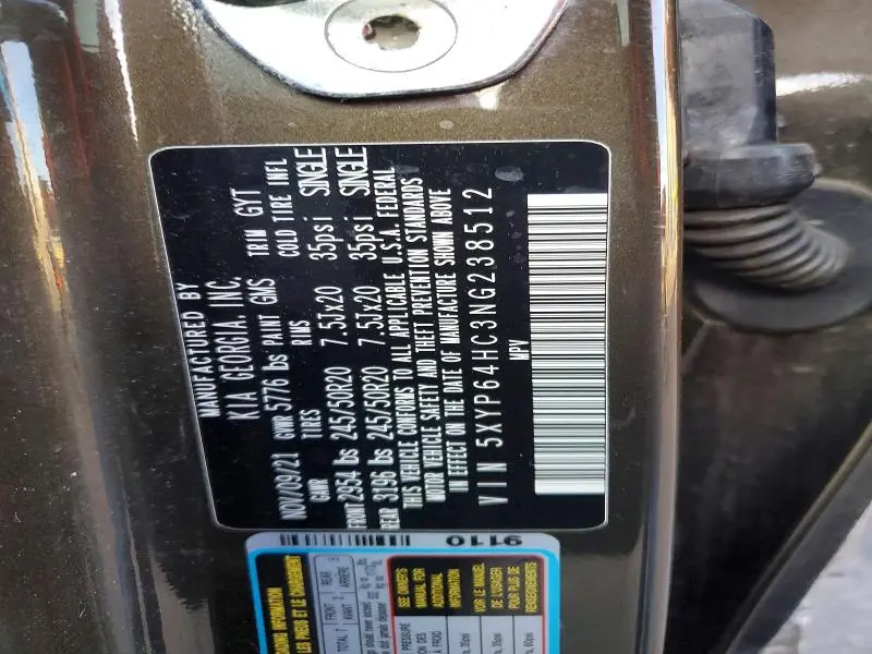 2022 KIA TELLURIDE S  