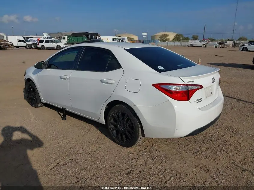 2016 TOYOTA COROLLA S W/SPECIAL EDITION PKG
