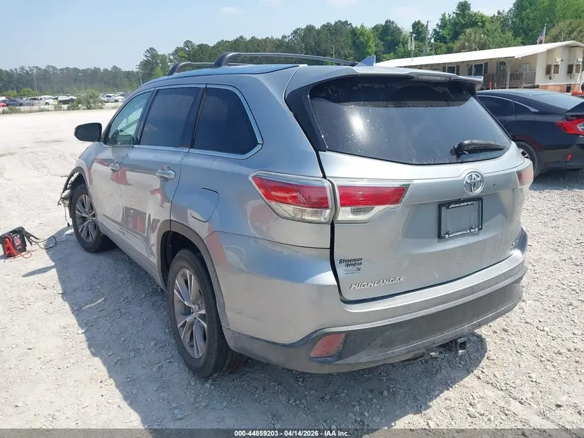 2014 TOYOTA HIGHLANDER XLE V6