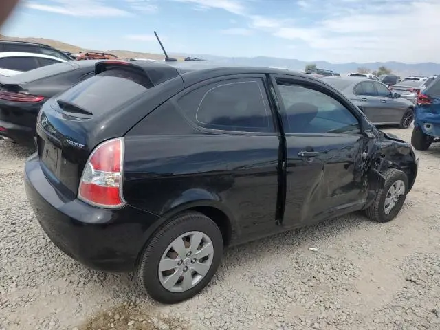 2010 HYUNDAI ACCENT BLUE  