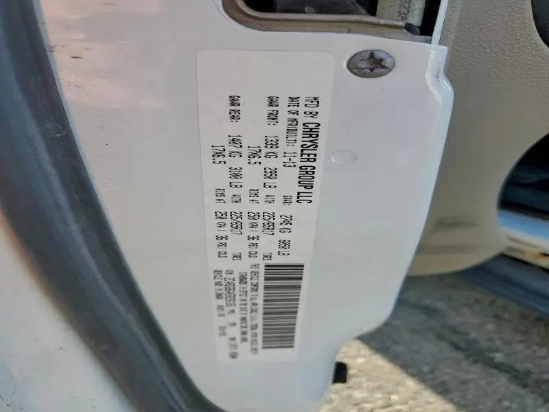 2014 DODGE GRAND CARAVAN SE  