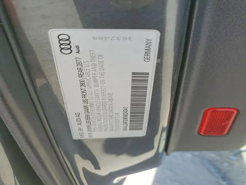 2019 AUDI A6 PREMIUM PLUS  