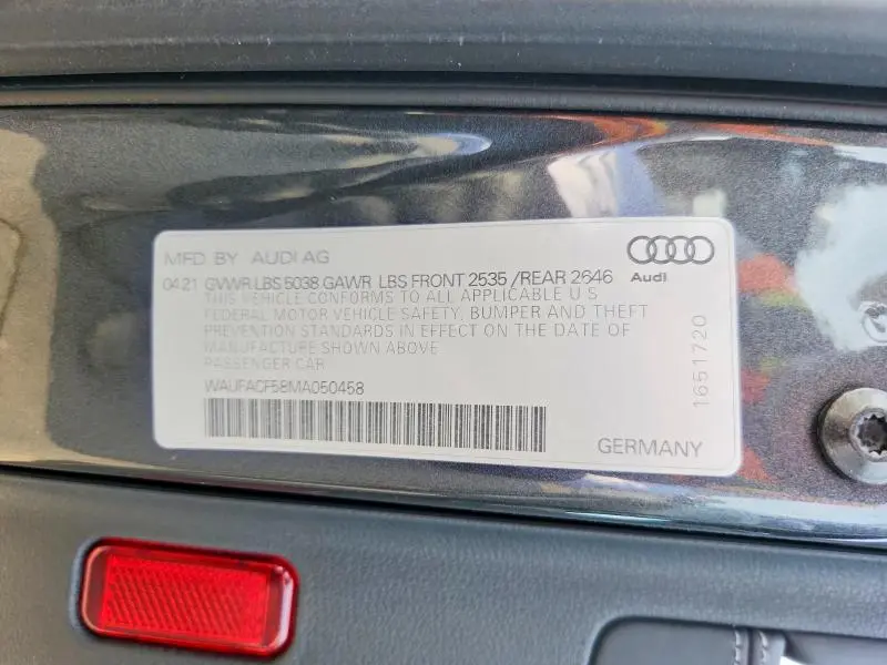 2021 AUDI A5 PREMIUM PLUS 45  