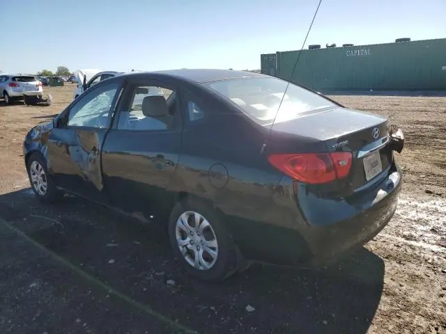 2010 HYUNDAI ELANTRA BLUE  