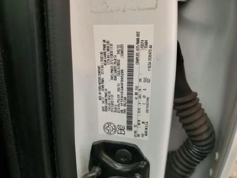 2017 FORD F150 SUPERCREW  
